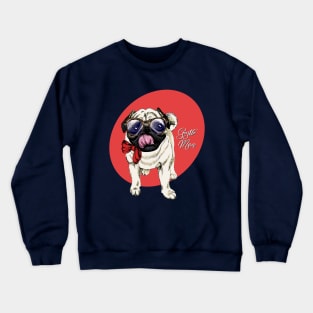 Puppy Gentle Man Crewneck Sweatshirt